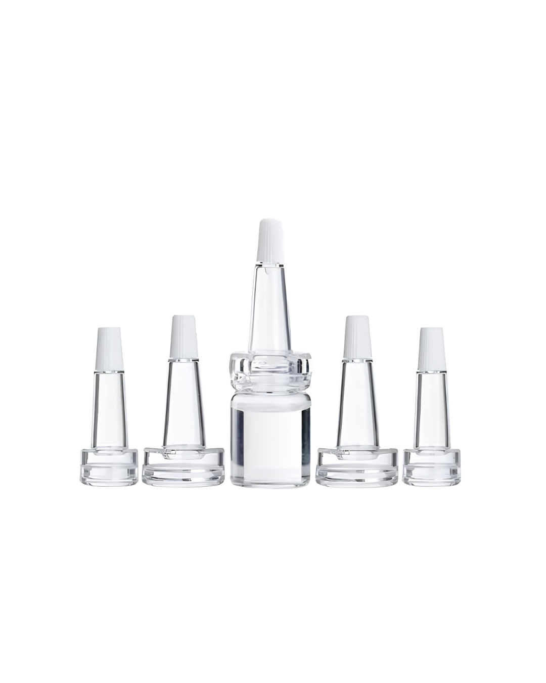 Dispensador De Ampollas cuentagotas Con Tapa pack x5u