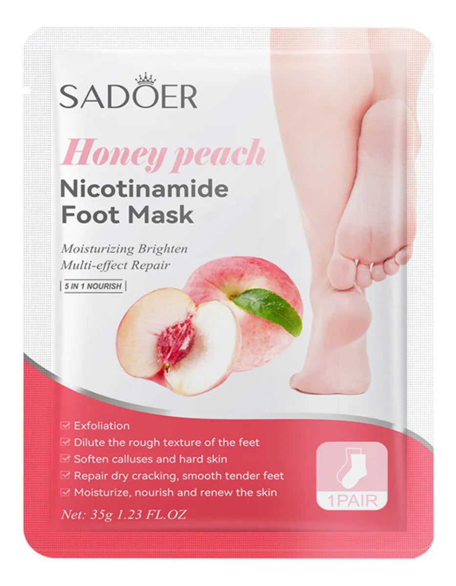 Mascarilla de pies SADOER Exfoliante Hidratante