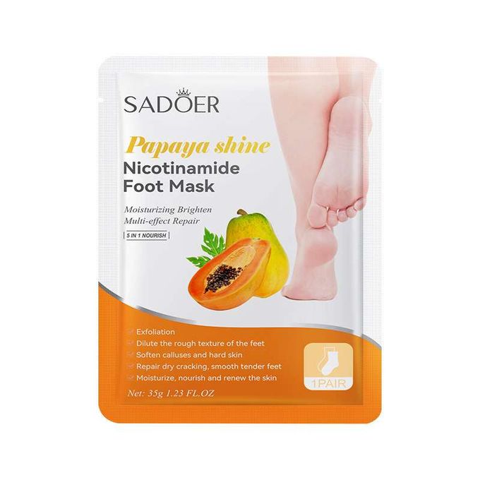 Mascarilla de pies SADOER Exfoliante Hidratante