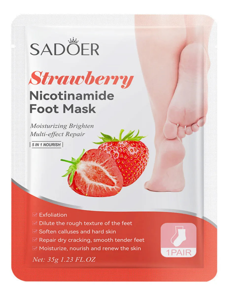 Mascarilla de pies SADOER Exfoliante Hidratante