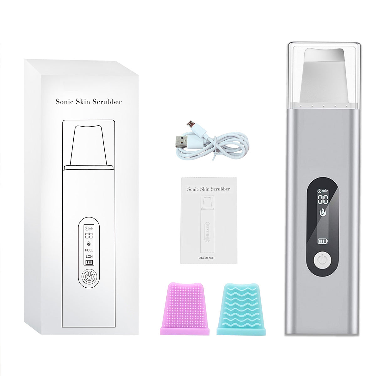 Espatula Ultrasonica Skin Scruber Limpieza Facial