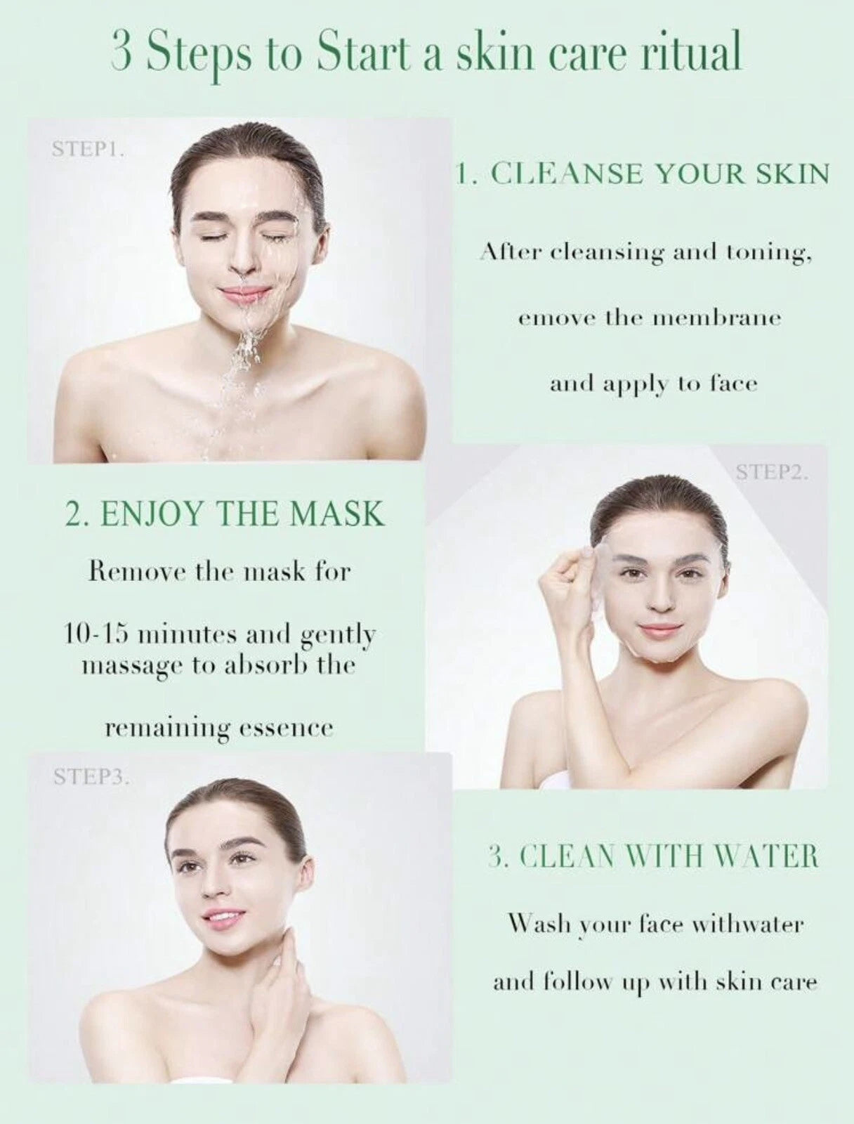 Mascarilla Facial Aloe Vera Home'r Hidratante