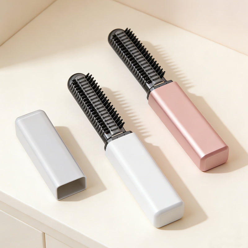 Peine Planchita Alisador Portátil Inalámbrico Anti Frizz Recargable