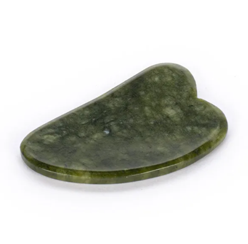 Guasha de Jade Natural – Piedra para Masaje Facial