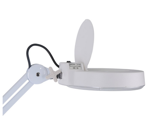 Lámpara de Pie con Lupa LED Profesional