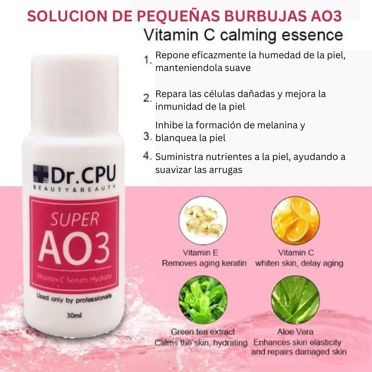 Set x3 Lociones de Limpieza para Hydrafacial
