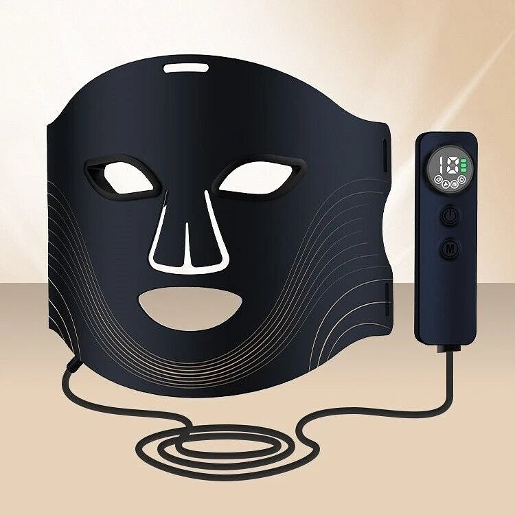 Máscara Led Fototerapia Facial 3 Colores