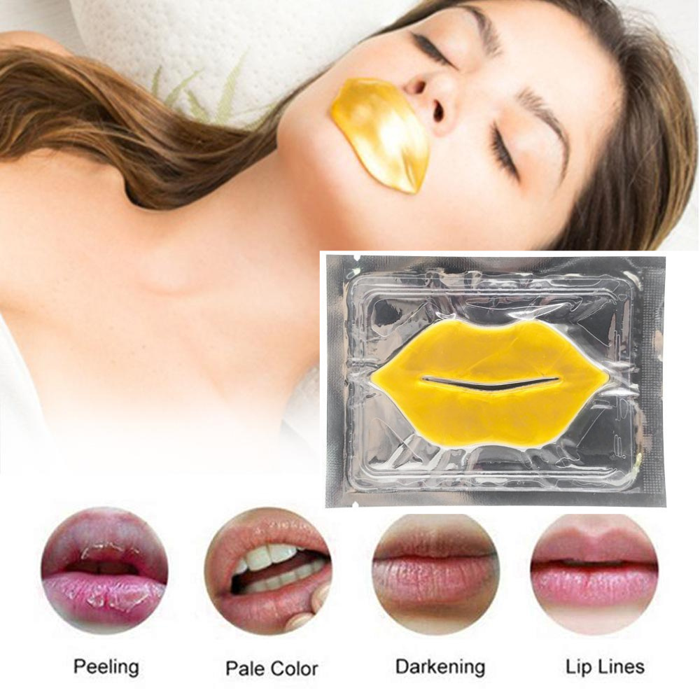 Máscara Gold Colágeno para Labios