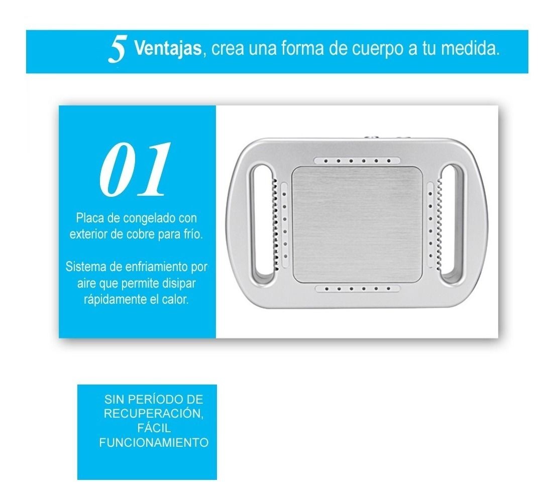 Mini Criolipólisis Moldeador Uso Personal – CryoPad
