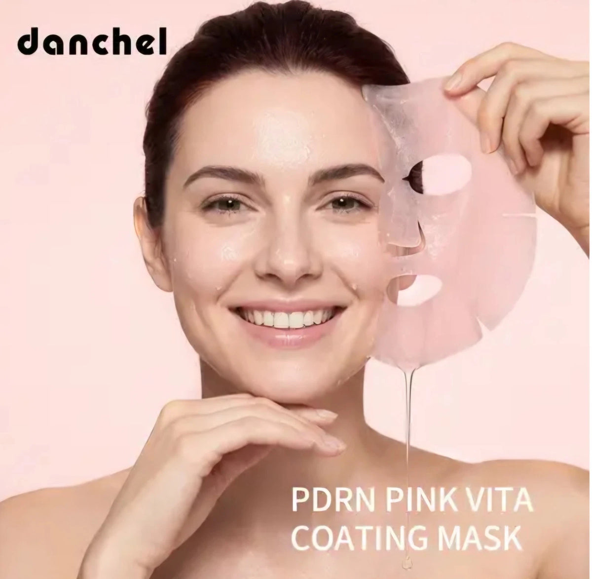 Mascarilla Facial De Pdrn De Salmon Pink Vita Coating Mask