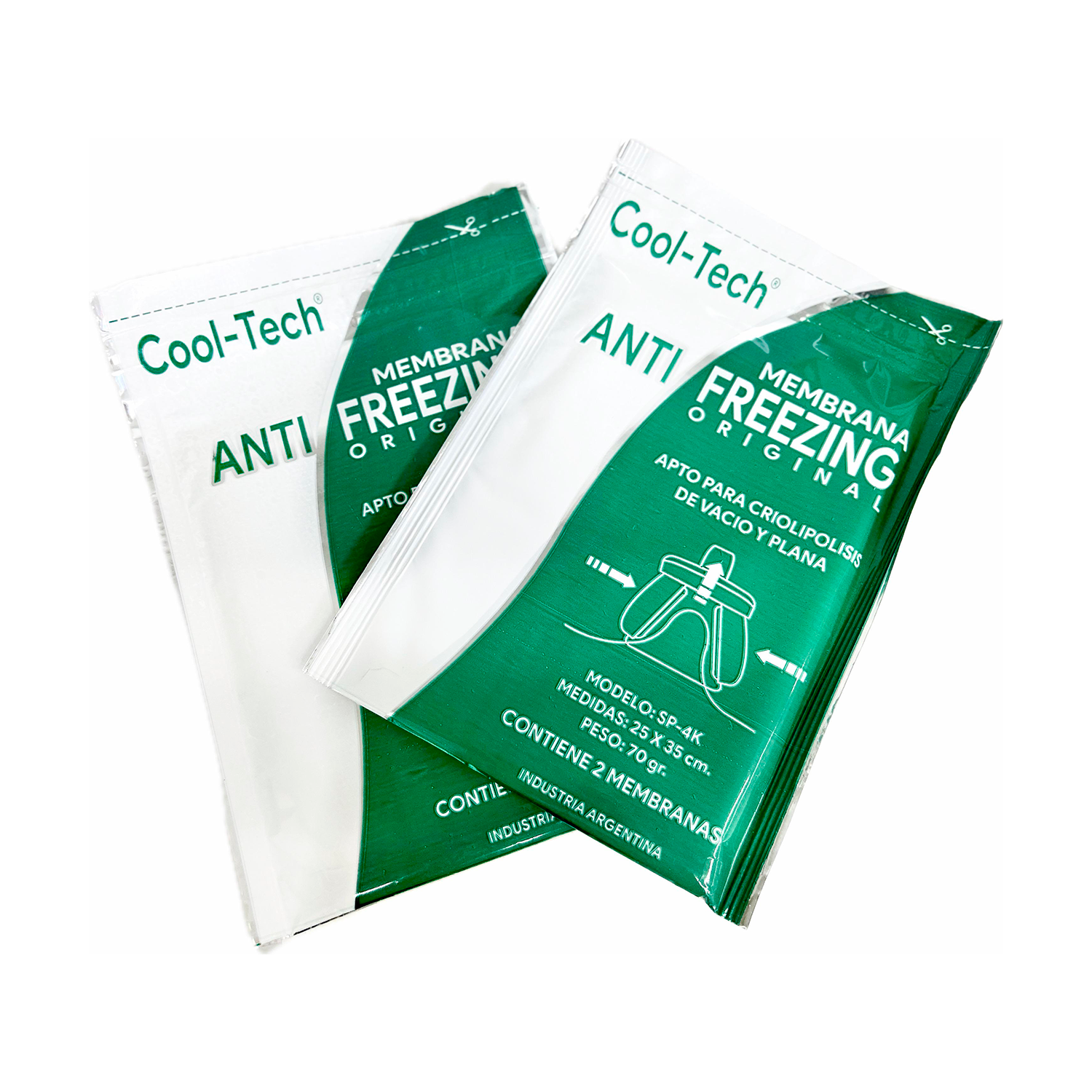 Paño Membrana Anticongelante Cryolipolisis Cooltech Original x1u