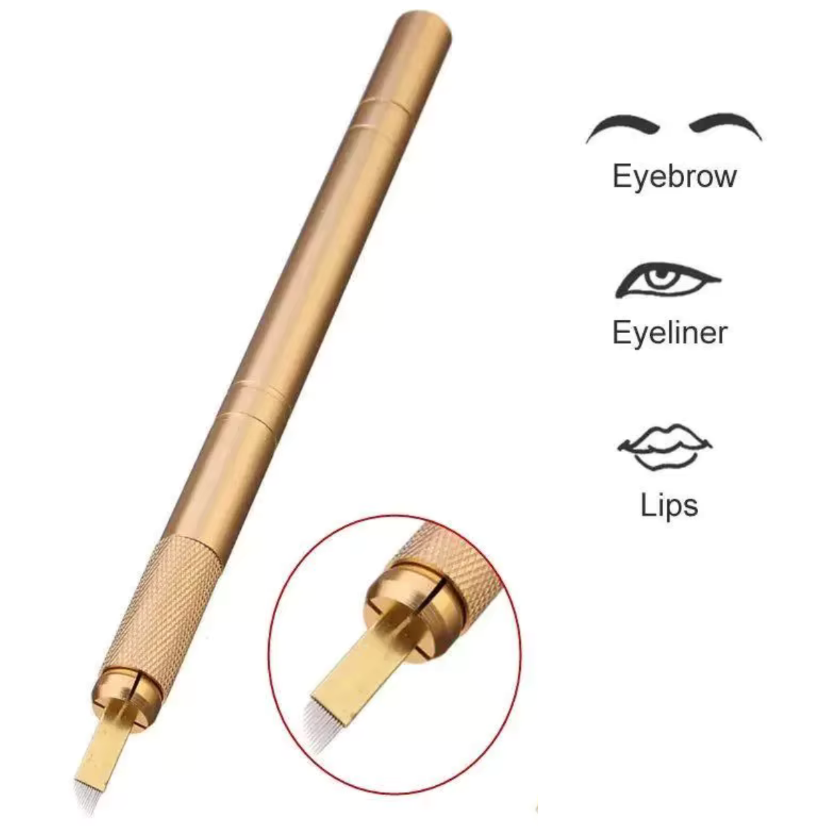 Tebori Pluma Lápiz Para Microblading Profesional
