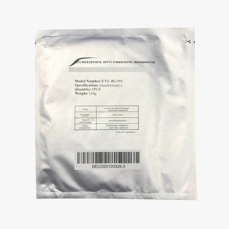 Membrana Anticongelante para Criolipólisis