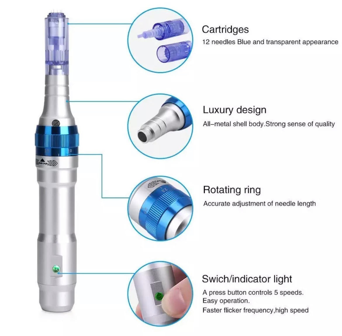 Dermapen Inalámbrico Dr Pen A6