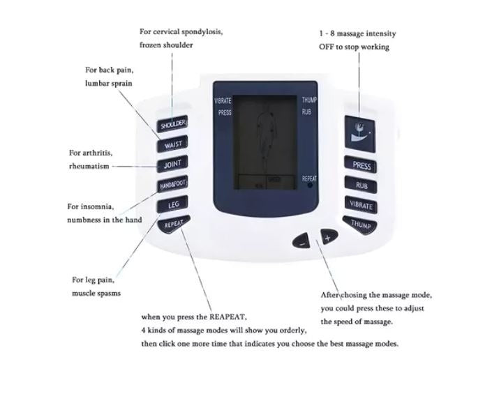 Electroestimulador Portátil TENS JR