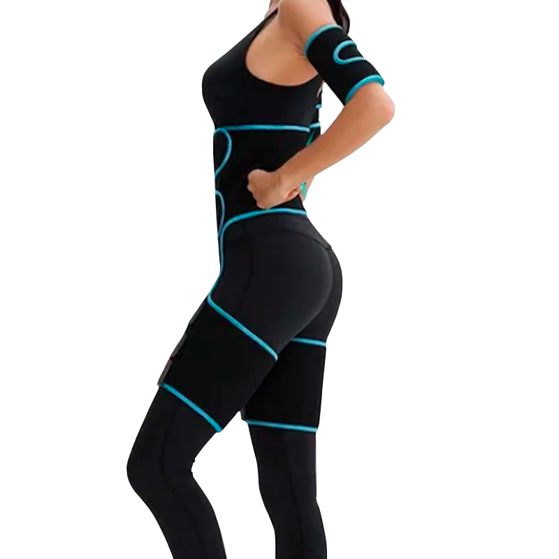 Faja Entrenamiento Neopreno Unisex 3 en 1 – Ajuste con Velcro