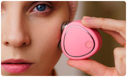 Mini Masajeador Lifting Facial Microcorriente Ems Recargable