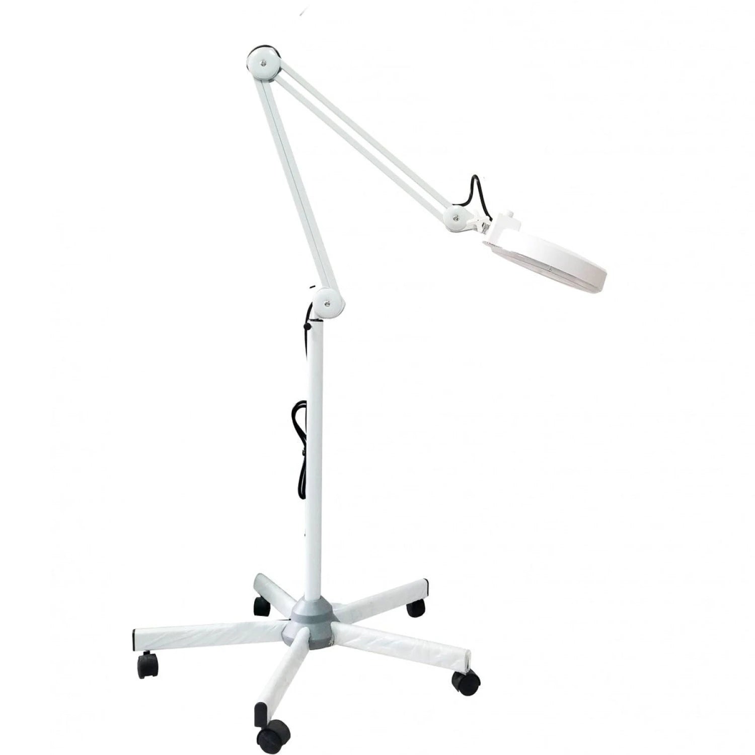 Lampara de pie con lupa