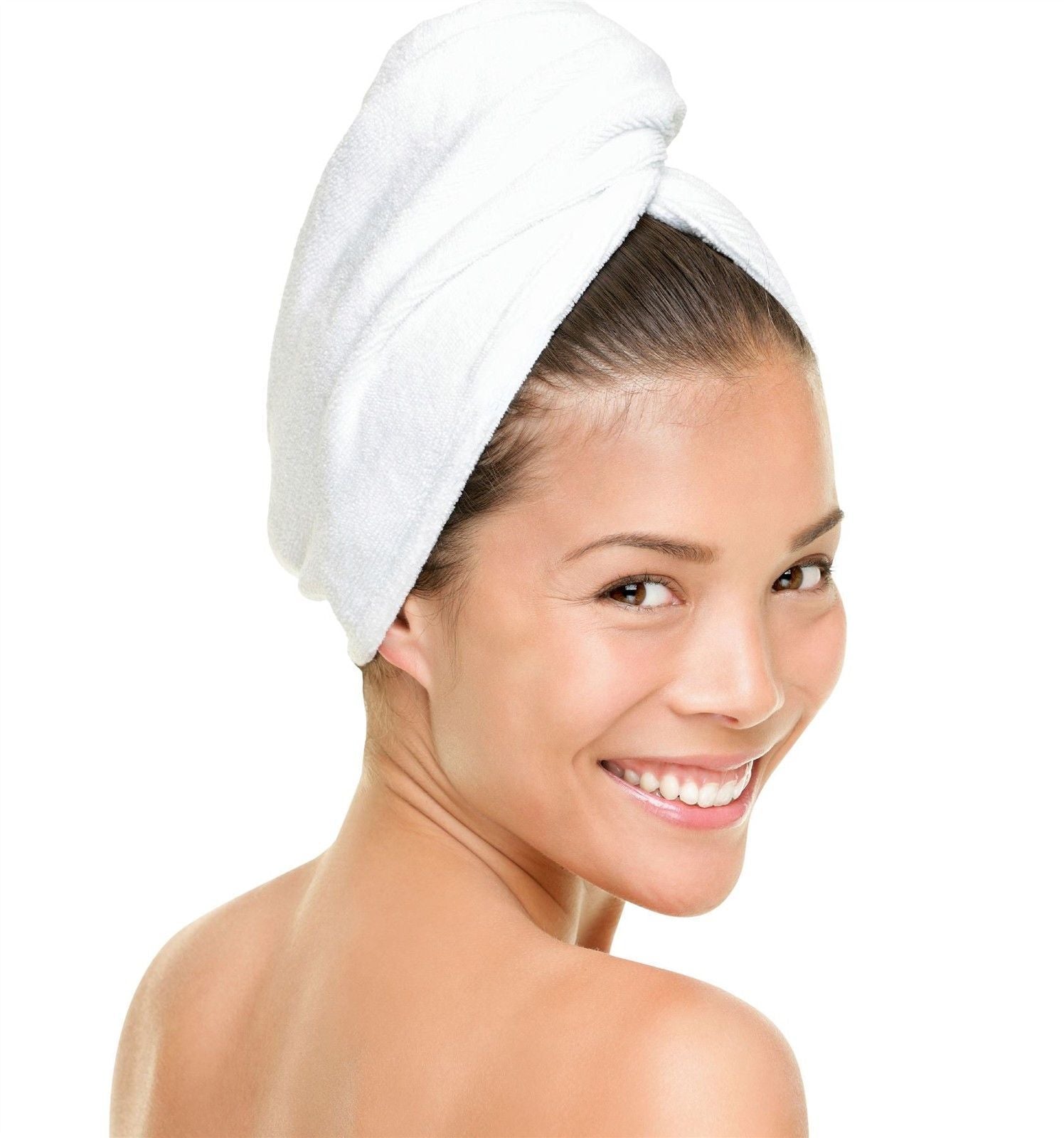 Toalla turbante de microfibra para el cabello